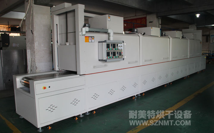 10.2米點(diǎn)膠固化隧道式烘干爐